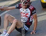 Frank Schleck during the Giro die Lombardia 2007